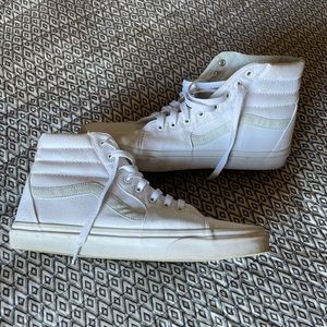 White High Top Vans